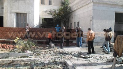 بالصور.. تطوير مبنى شرطة القنطرة غرب لتحويله مقرا للنيابة العامة