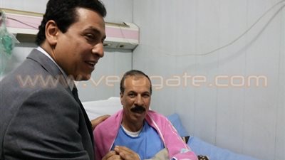 بالصور.. محافظ الشرقية يتابع تحقيقات حادث رئيس جامعة الزقازيق