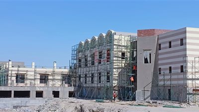 الآثار: انتهاء 60% من مشروع نادي العاملين (صور)