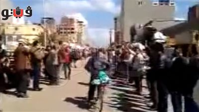 بالفيديو.. وقفة احتجاجية لـ