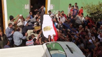 تشييع جنازة أول شهيد في اشتباكات أمس بالإسكندرية