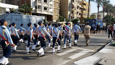 بالصور.. انطلاق طابور العرض العسكري خلال احتفالات عيد بورسعيد الـ59