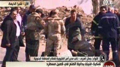 بالفيديو.. خبراء المفرقعات يحاولون إبطال مفعول قنبلة «كمين شبرا الخيمة»