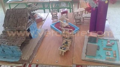 بالصور.. «طور سيناء» تستعد لحضور معرض التربية الفنية بالمجمع التعليمي