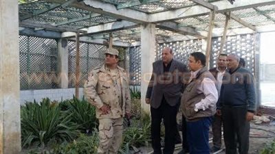 «التداوي» يتابع أعمال البناء لمدرسة دمياط الثانوية الزراعية