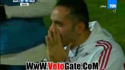 بالفيديو.. «كهربا» يحتفل بهدفه مع مشجع «قعيد»