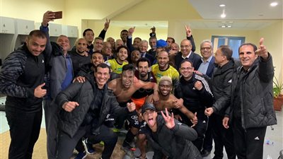5 صور ترصد فرحة المقاولون بعد التعادل مع الزمالك بالدوري