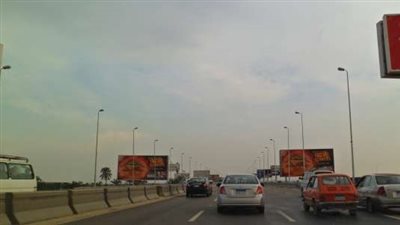 غلق مطلع محور 26 يوليو للقادم من شارع السودان بشكل جزئي