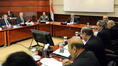 بدء اجتماع مجلس الوزراء بحضور «السيسي»