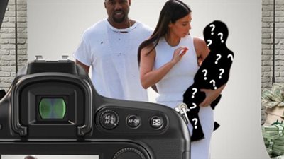 2.5 مليون دولار لرأس طفل كيم كارداشيان الجديد