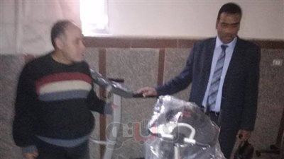 «حلوان للأسمدة» تتبرع بكافة الأجهزة لقسم العلاج الطبيعي بمستشفى التبين