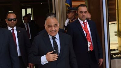 رئيس وزراء العراق: نتعاون مع مصر في مجال مواجهة الإرهاب