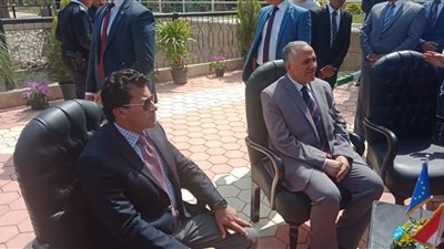 وزيرا الري والرياضة يتفقدان تطوير حديقة عفلة بالقناطر (صور)