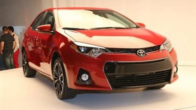 بالصور..«تويوتا كورولا» 2015 أكثر عدوانية