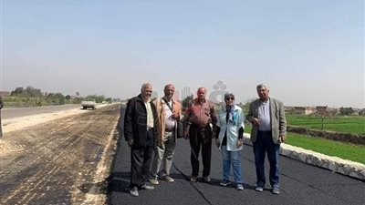 تطوير طريق «الحسانيين- ذات الكوم» بالجيزة بتكلفة 19 مليون جنيه (صور)