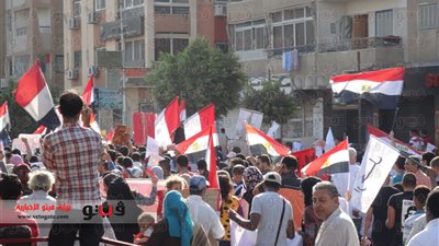 بالصور..الإسماعيلية تنتفض والمئات يغلقون ميدان الممر