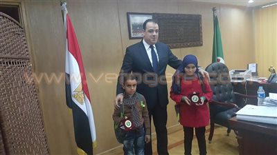 محافظ الفيوم يطلق اسم شهيد «الأمن الوطني» على مدرسة جديدة بمسقط رأسه