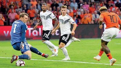 تشكيل موقعة هولندا وألمانيا في تصفيات يورو 2020