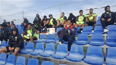 لاعبو المنتخب الأوليمبي والجهاز الفني يتابعون تعادل أمريكا وهولندا (صور)