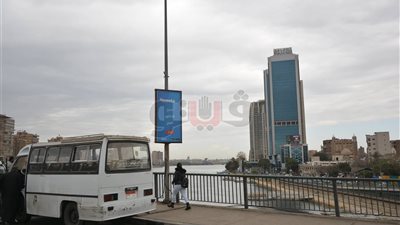 سقوط أمطار متوسطة على القاهرة والجيزة (صور)