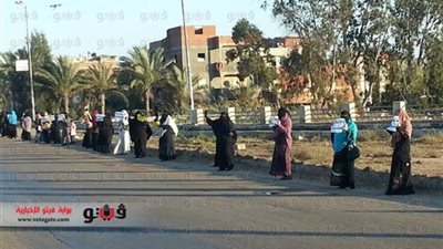 وقفة احتجاجية لسيدات 