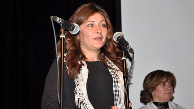 جيهان فاضل تنفى انضمامها لمتظاهرى 