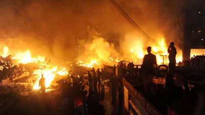 تفجير أسطوانة بوتاجاز أمام 