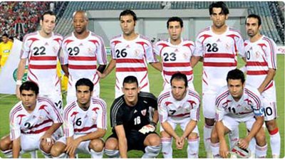 لاعبو الزمالك يصلون لملعب عجرود استعدادًا لمواجهة المصري