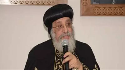 البابا تواضروس يصلي قداس عيد الشهيد سيدهم بشاي كنيسته في دمياط