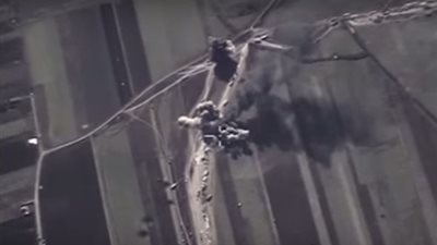 بالفيديو والصور.. روسيا تدمر 12 ألف ناقلة نفط داعشية متجهة لتركيا