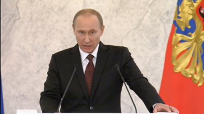 بوتين يوقع على مرسوم للاعتراف بـ