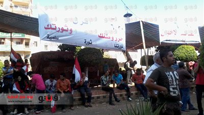 متظاهرو الدقهلية يخططون لعزل المحافظ وتعيين الحاكم العسكري