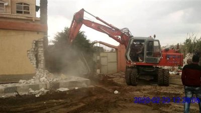 حملة مكبرة لإزالة التعديات على أراضى الأوقاف بالإسكندرية