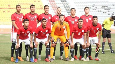 منتخب الشباب يتقدم 3/1 على نظيره الفلسطينى فى الشوط الأول