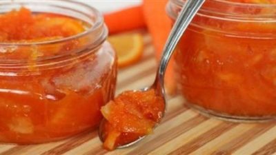 طريقة عمل مربى الجزر بالبرتقال