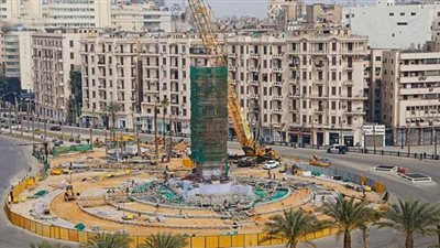 السياحة تبدأ الترميم الدقيق لمسلة ميدان التحرير
