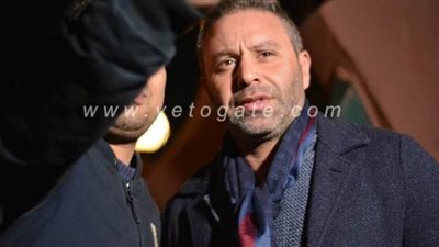 نجوم الرياضة يشاركون في عزاء عمرو فهمي بمسجد الشرطة | صور