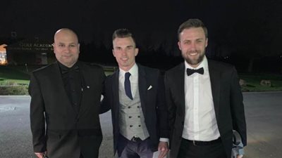 إبراهيم هلهول يشهد حفل رابطة النقاد الرياضيين بإنجلترا لاختيار الأفضل