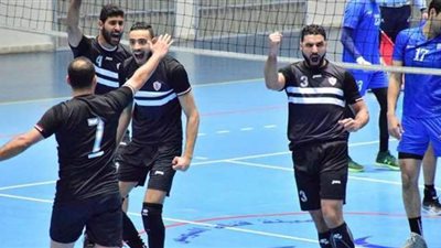 الزمالك يلتقي كاظمة الكويتي في نصف نهائي البطولة العربية للطائرة