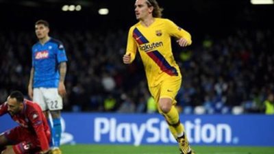 برشلونة يتعادل مع نابولي 1/1 بذهاب دور الـ16 لدوري الأبطال | فيديو