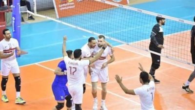 الزمالك يضرب موعدًا مع الأهلي في نهائي البطولة العربية للطائرة