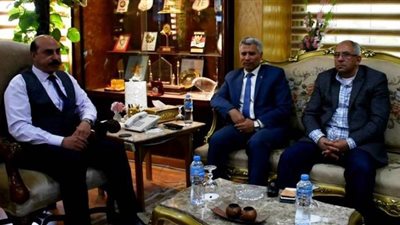 محافظ أسوان يناقش مع رئيس هيئة تنمية الصعيد دعم المشروعات المتعثرة