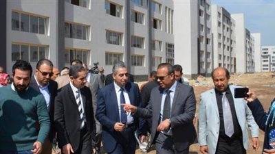 محافظ الغربية يتفقد مشروع المنطقة الصناعية المتطورة بالمحلة