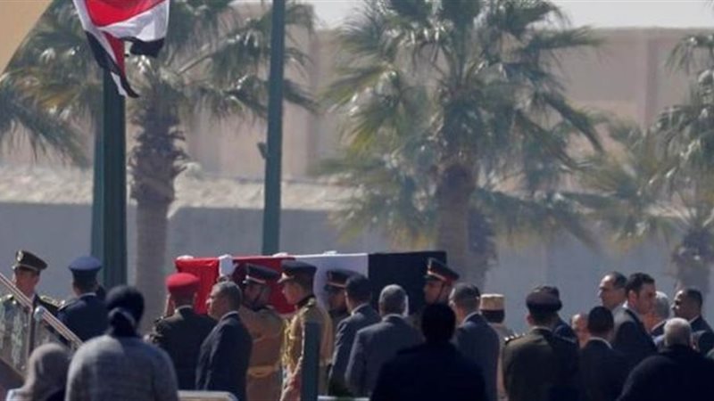 جنازة مبارك