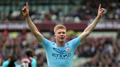 دي بروين يخطف جائزة لاعب الأسبوع بدوري أبطال أوروبا