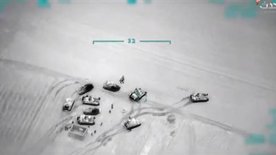 مشاهد من القصف التركي لمواقع النظام السوري في إدلب وحلب | فيديو