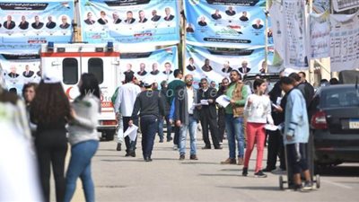 إقبال كبير للمهندسين في انتخابات التجديد النصفي بالقاهرة | صور