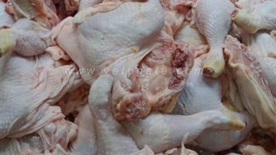 مصادرة 300 كيلو دواجن مجهولة المصدر في باب الشعرية | صور