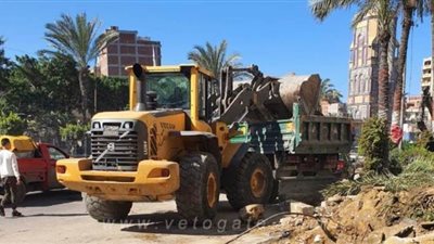 توسعة ميدان الكيلو٢١ بالإسكندرية| صور