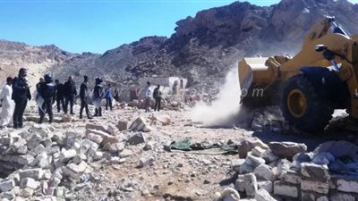 إزالة 153 حالة تعدٍّ على أملاك الدولة بأسوان